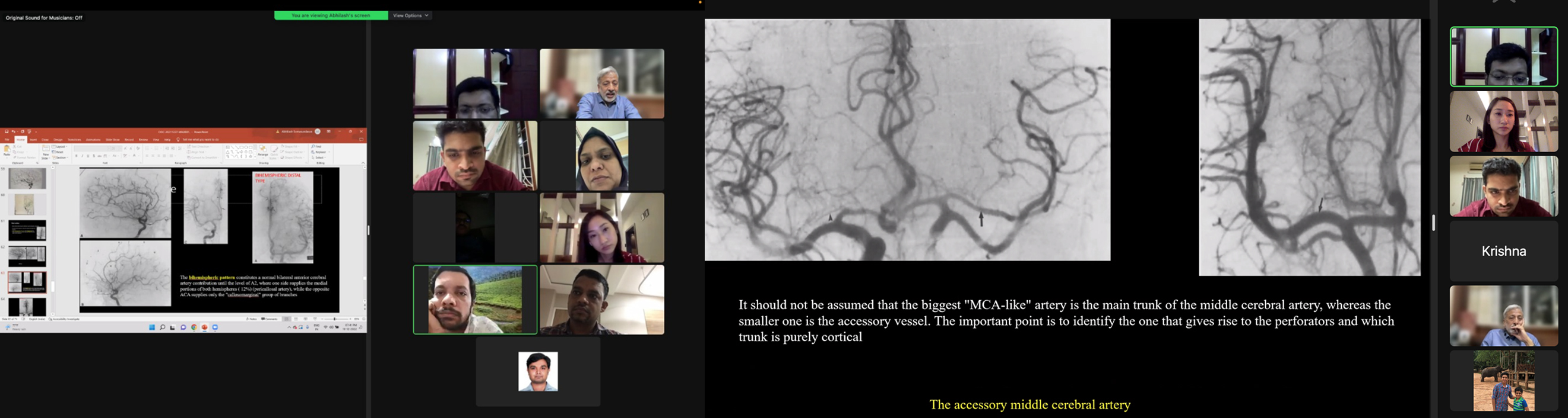 Dr. Shakir Husain teaching